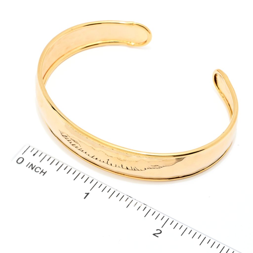 Toscana Italiana Acqua Bagnata Choice of Size Slip-on Cuff Bracelet by Steals