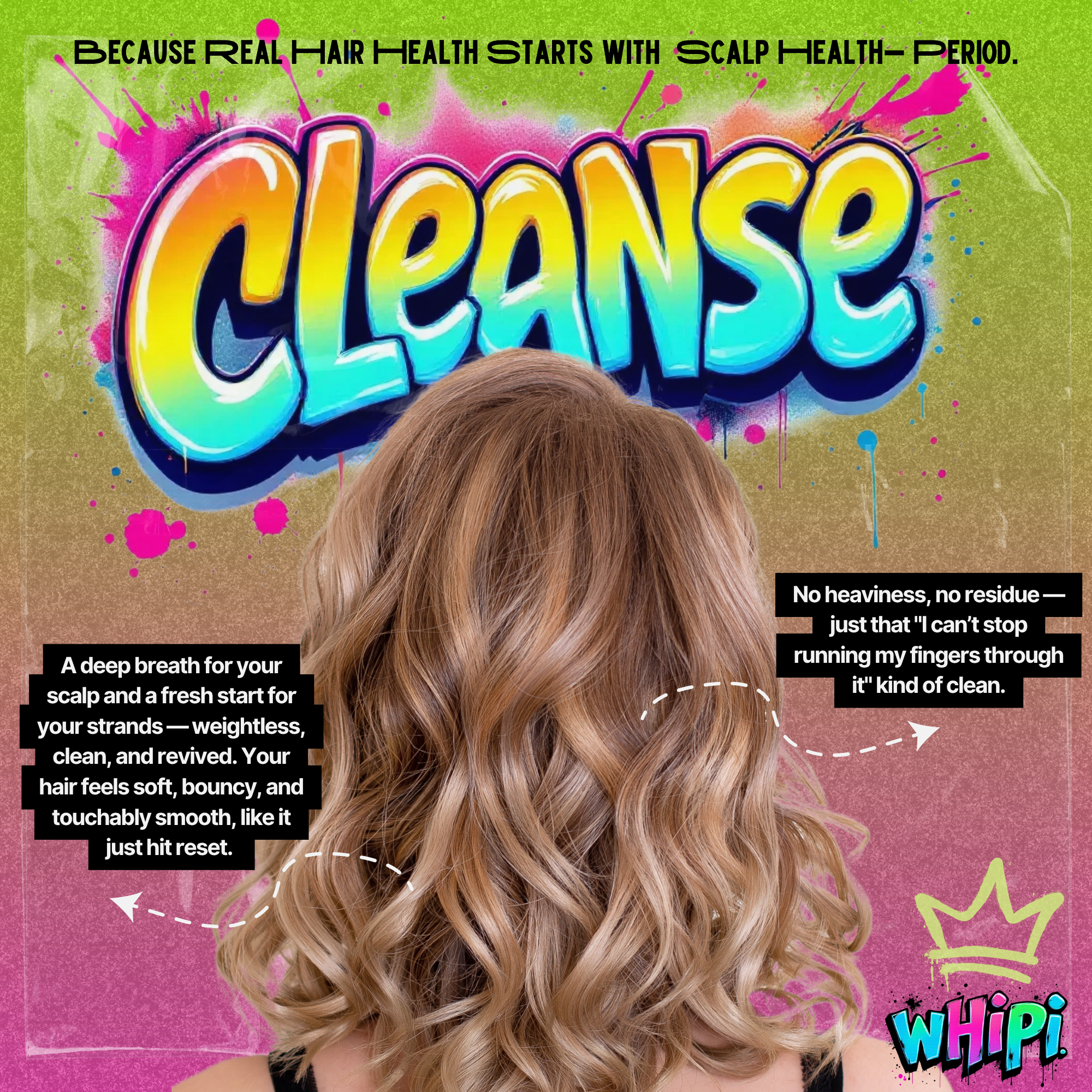 Cleanse – Crown Whip Daily Shampoo