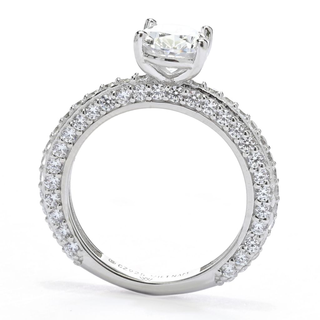 Brilliante Choice of Shape Simulated Diamond Solitaire Ring by Steals