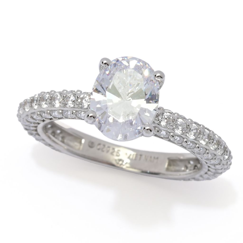 Brilliante Choice of Shape Simulated Diamond Solitaire Ring by Steals