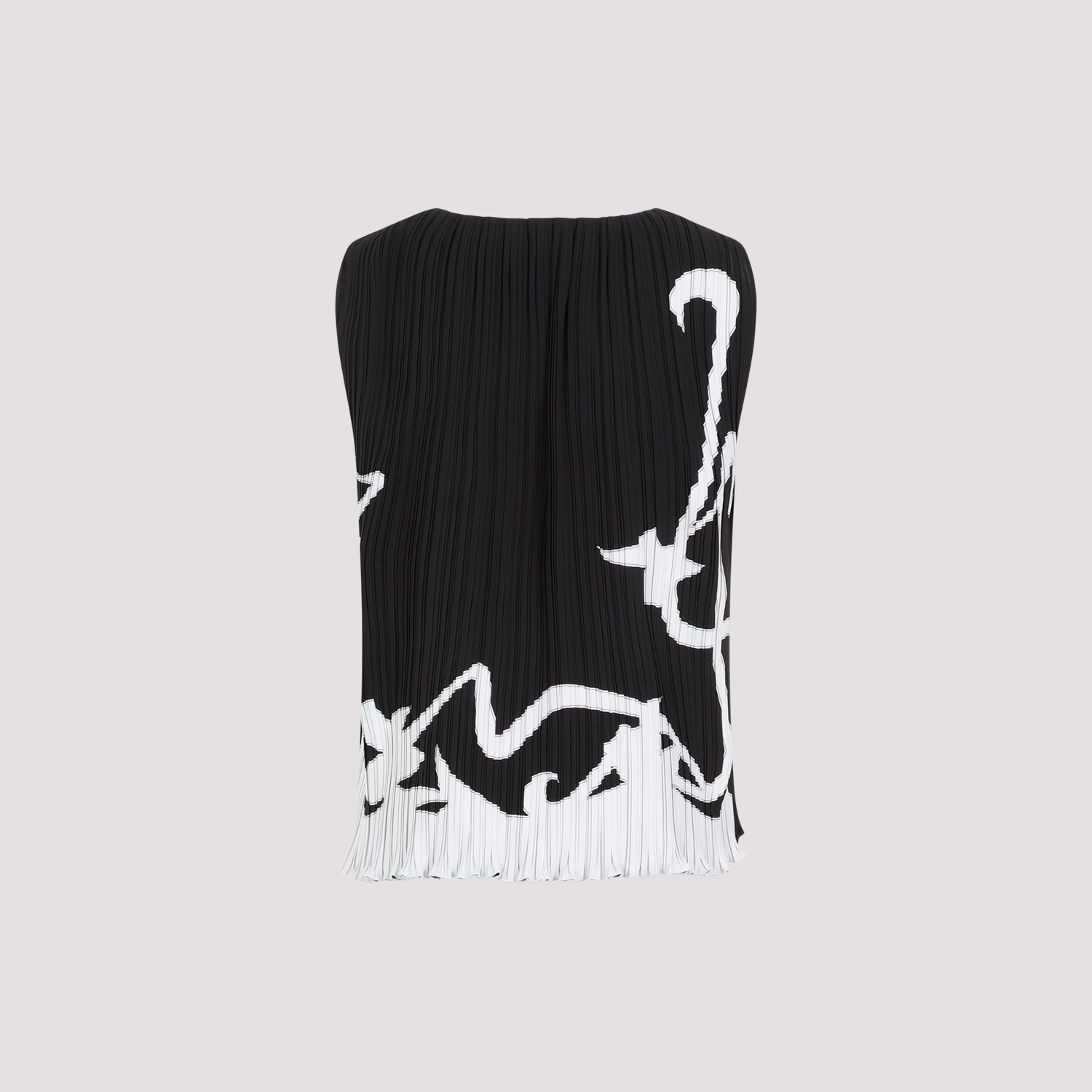 Lanvin Sleeveless Pleated Top Women