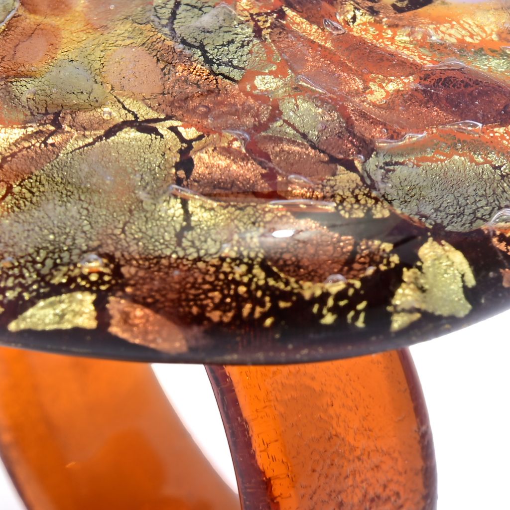 Il Murano di Francesca 32x32mm Heart Shape Murano Glass Ring by Steals