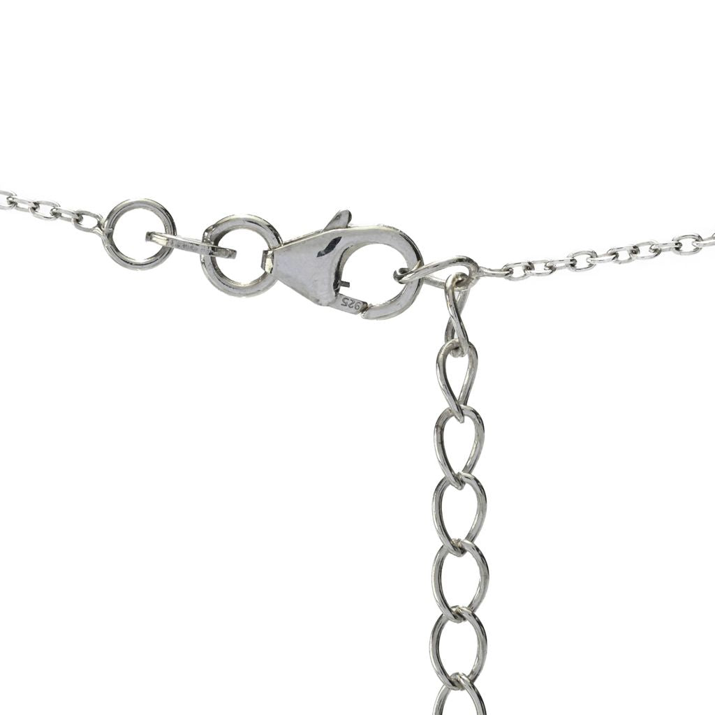 Gem Treasures 3.30ctw Aquamarine & White Zircon Pendant w/ Chain by Steals