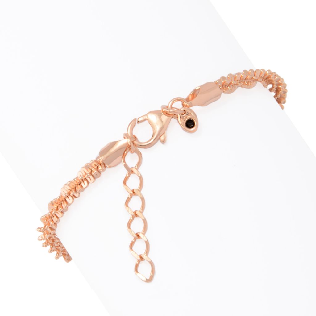Toscana Italiana Choice of Plating & Size Margherita Chain Bracelet by Steals