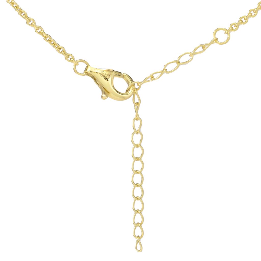 Passport to Egypt 18K Gold Plated Pharaoh Pendant w/ 18"+2" Chain by Steals