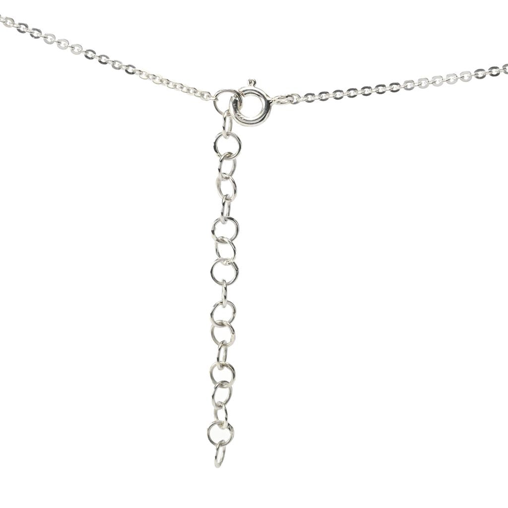 Artisan Silver by Samuel B. 18K Gold Accented White Topaz Bow Necklace by Steals