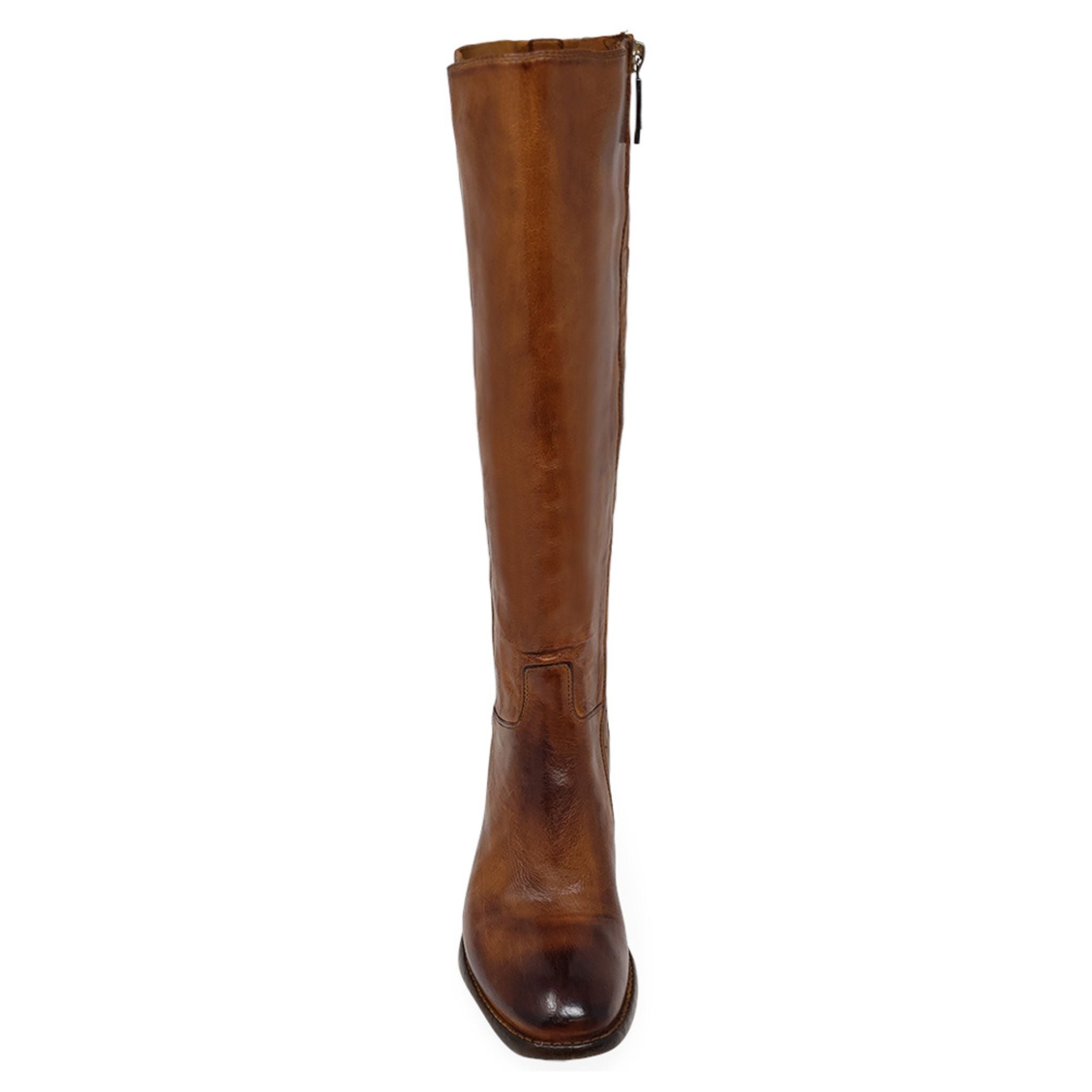Cognac Knee High Boot
