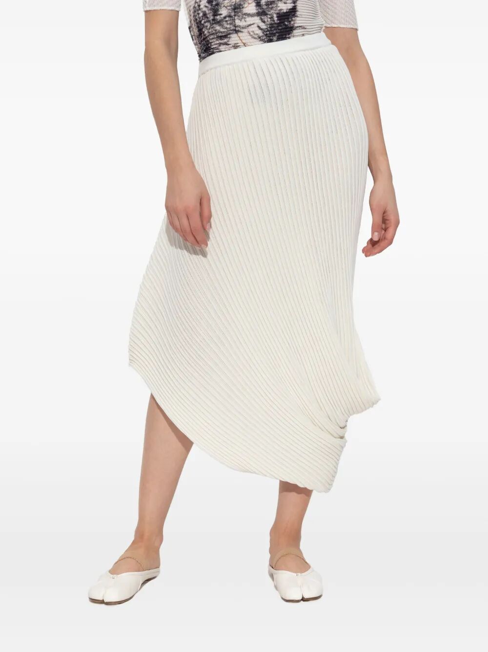 Issey Miyake Women Stream Skirt