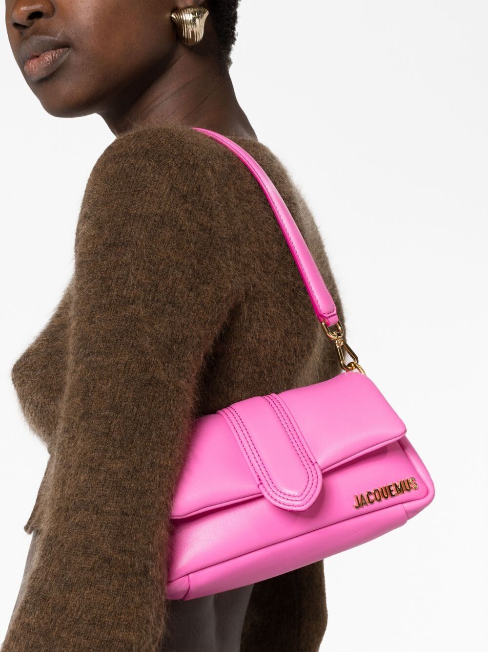 Jacquemus Women Le Petit Bambimou In Grained Leather