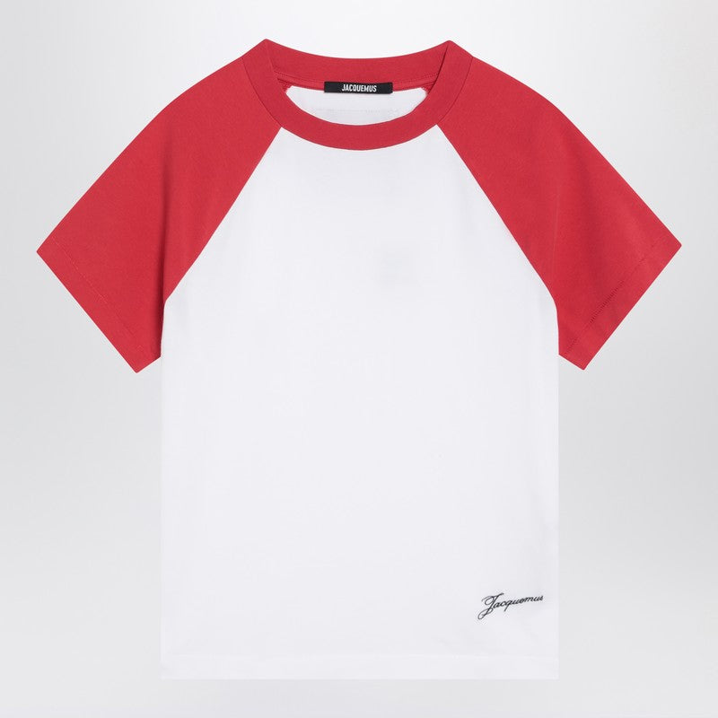 Jacquemus Baseball White/Red T-Shirt Women