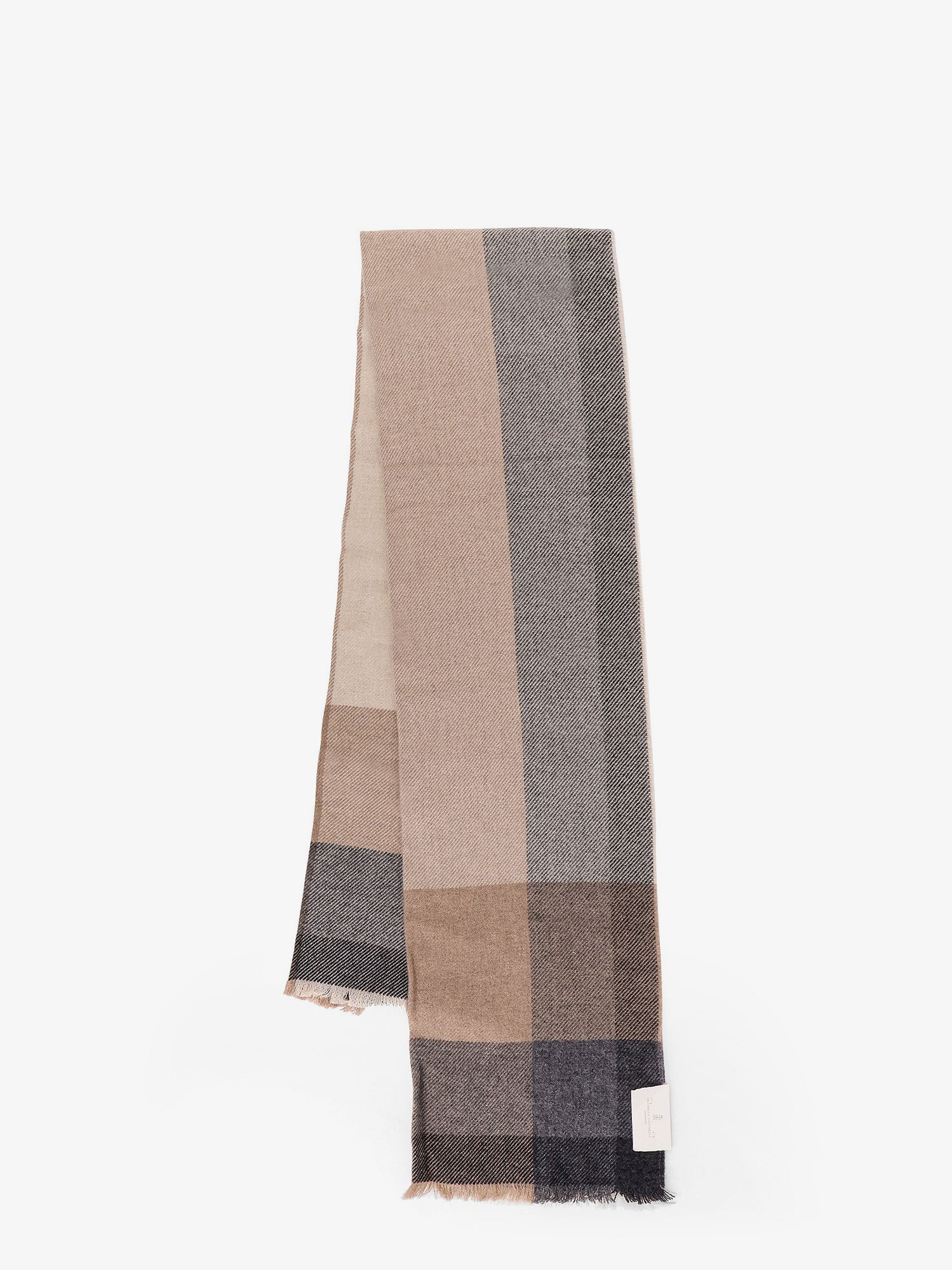 Brunello Cucinelli Men Wool And Cashmere Scarf