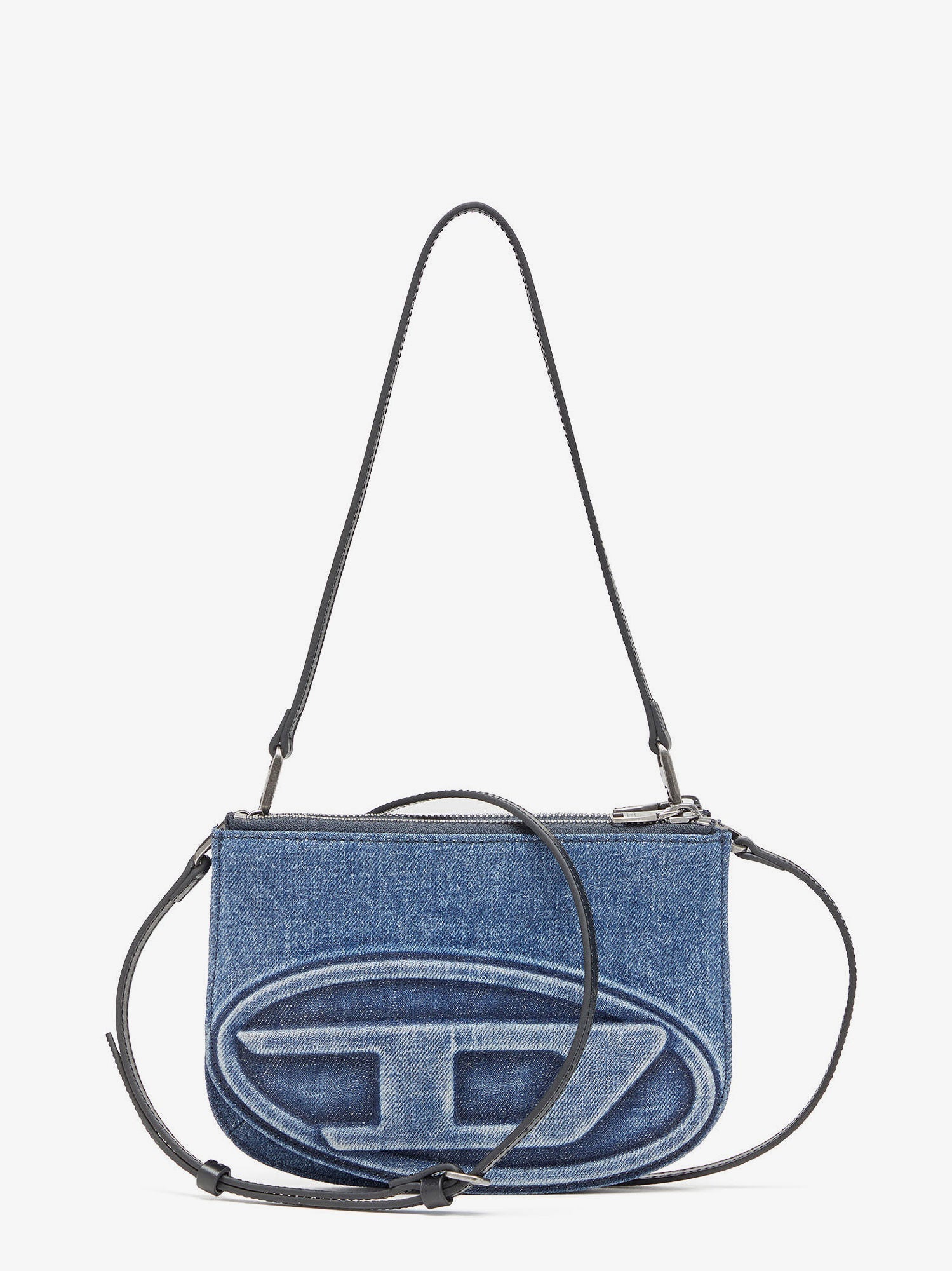 Diesel Women 1Dr Twin Denim Crossbody Bag