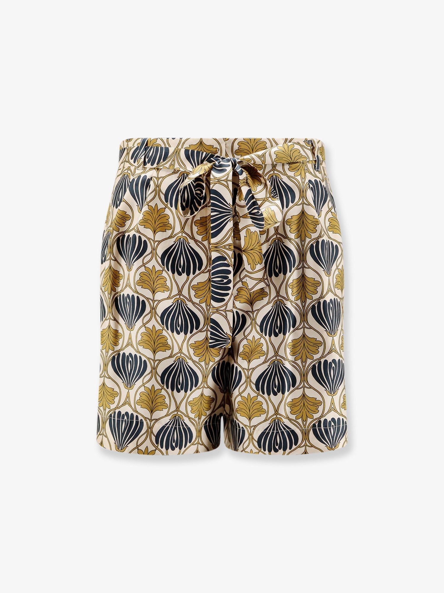 Max Mara Women Metello Multicolor Silk Shorts