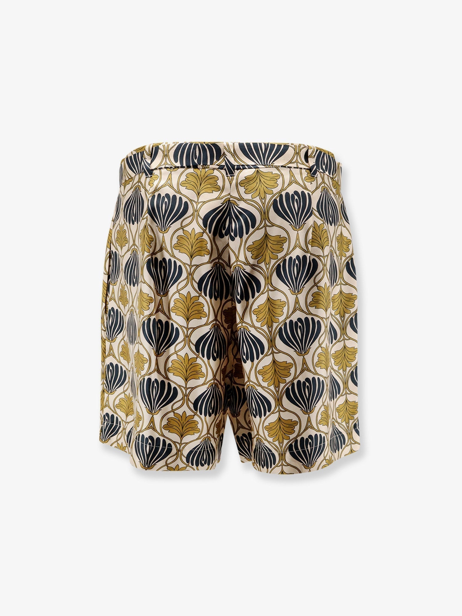 Max Mara Women Metello Multicolor Silk Shorts