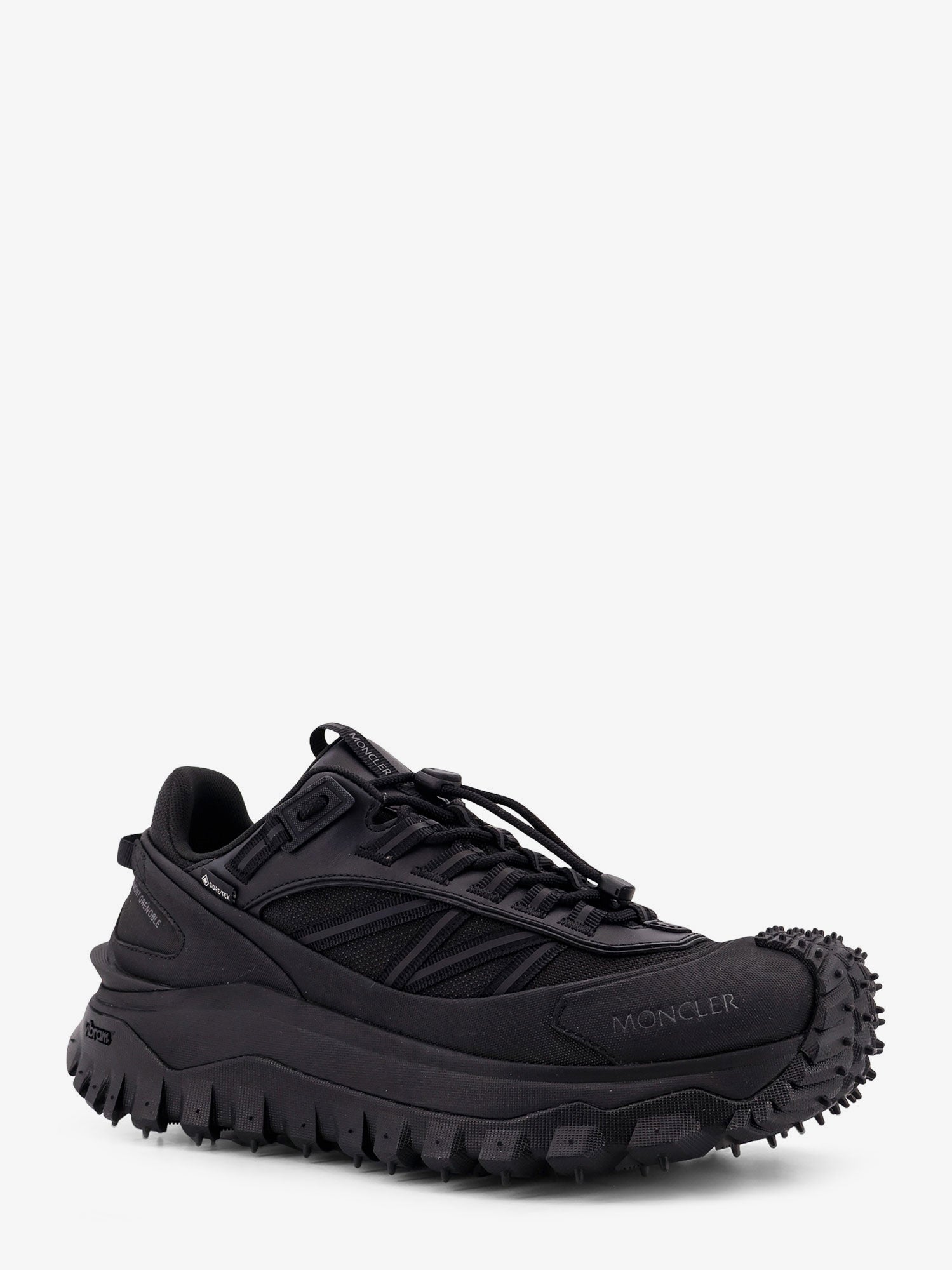 Moncler Men Trailgrip Gtx Mesh And Leather Sneakers