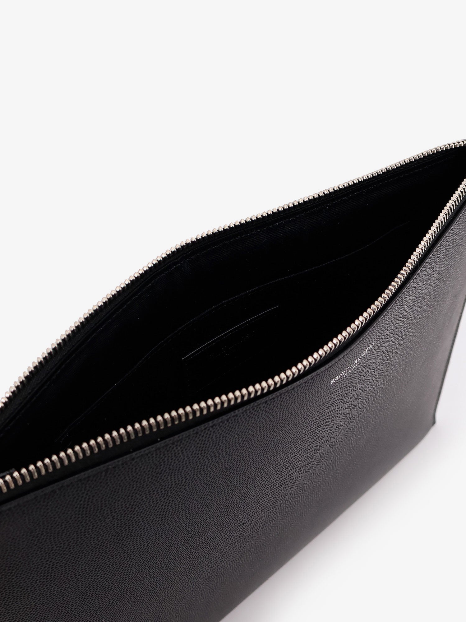 Saint Laurent Men Leather Ipad Holder