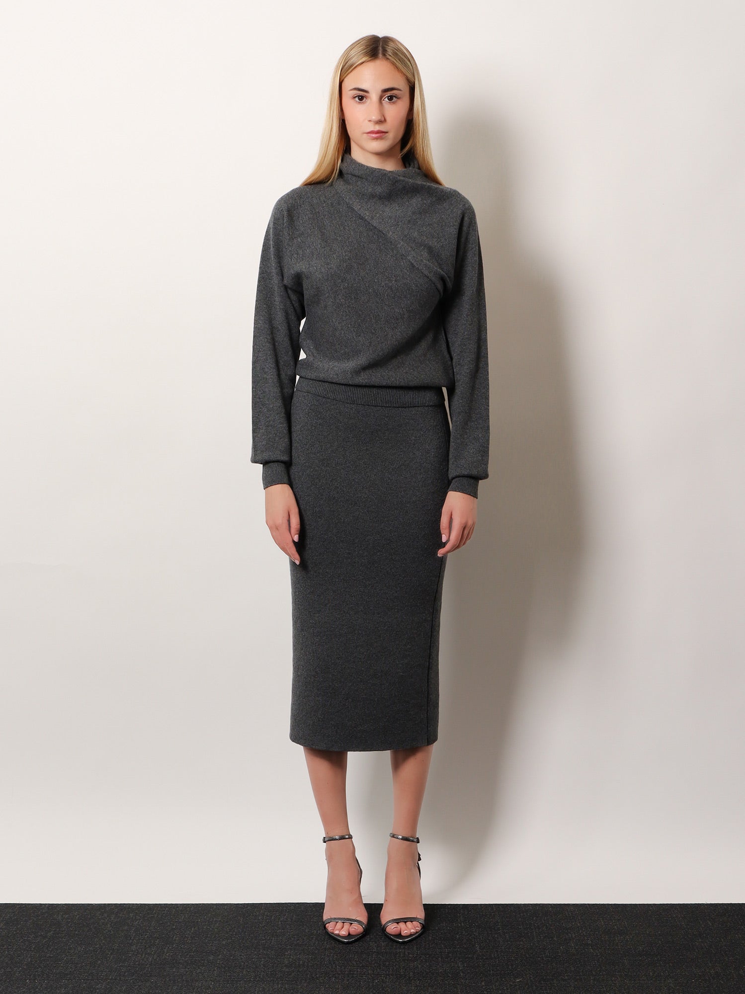 Tom Ford Women Cashmere And Cotton Pencil Skirt