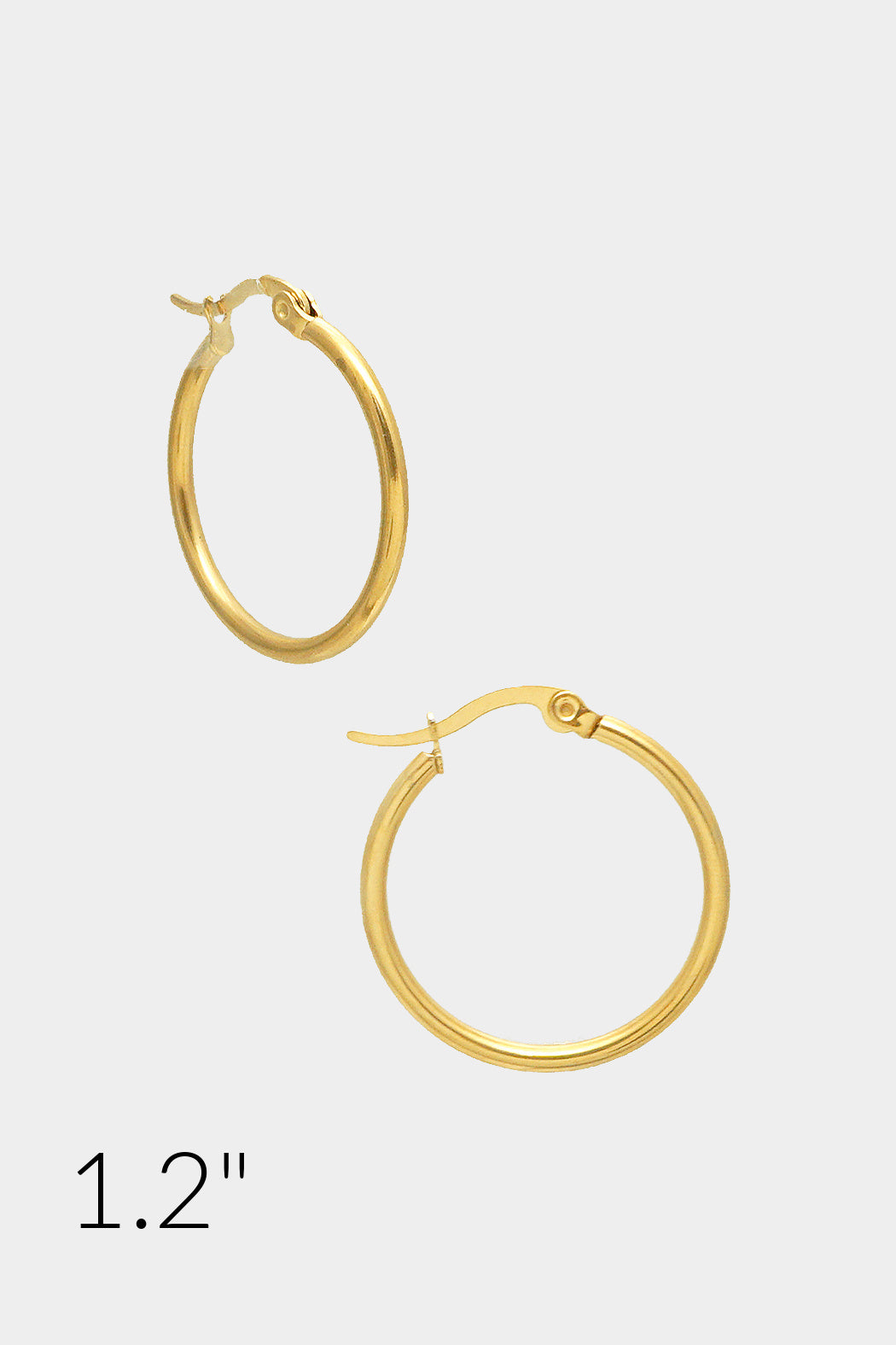 1.2" Bold Hoop Earrings by Embellish Your Life