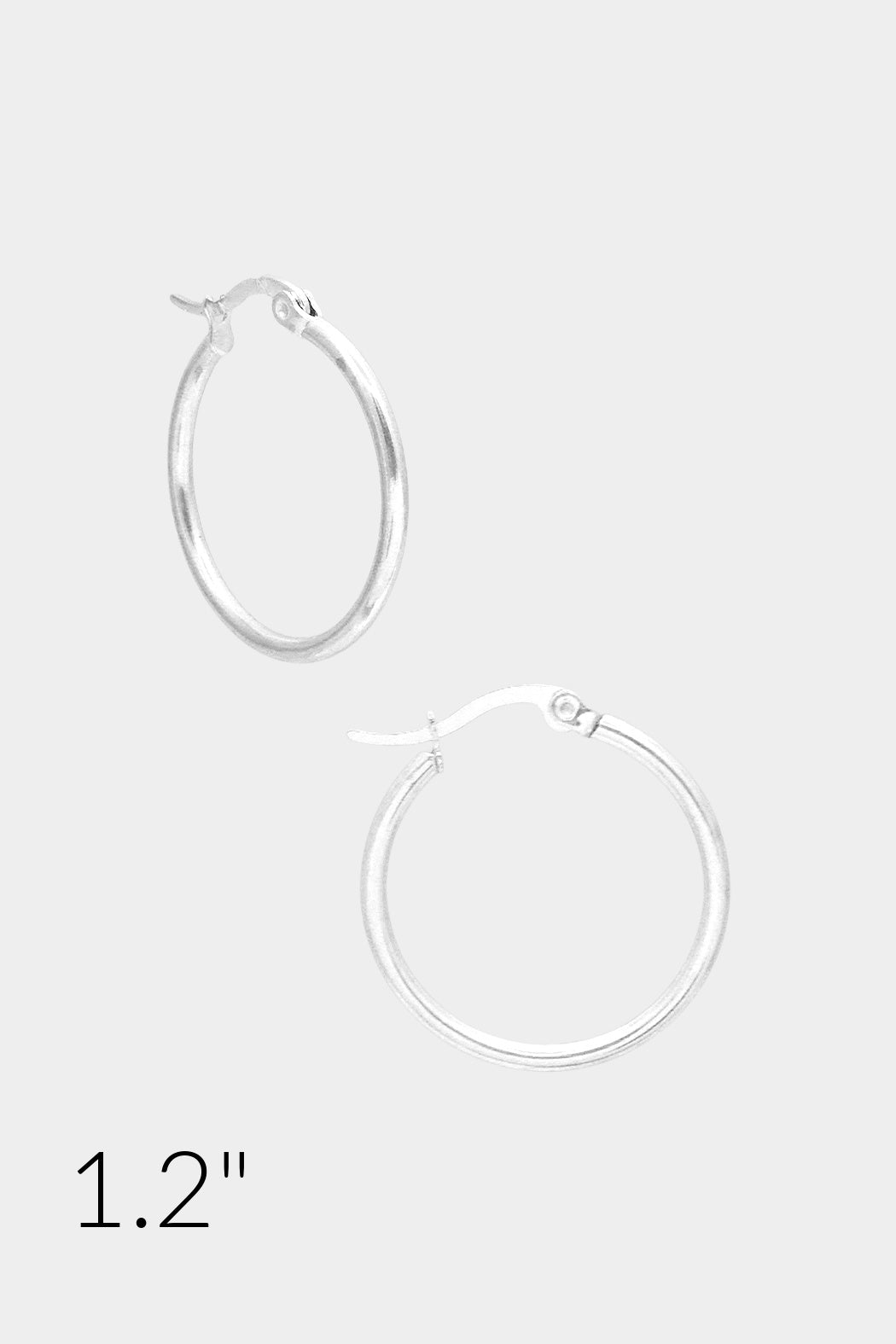 1.2" Bold Hoop Earrings by Embellish Your Life