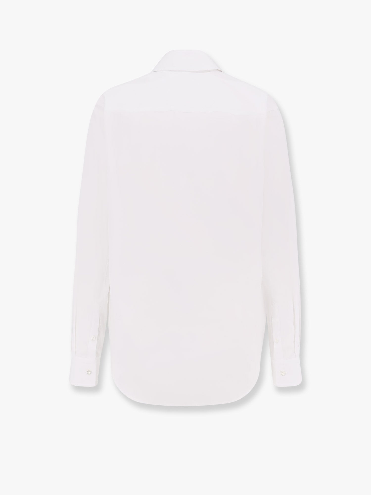 Alexander Mcqueen Men Skull Organic Cotton Shirt