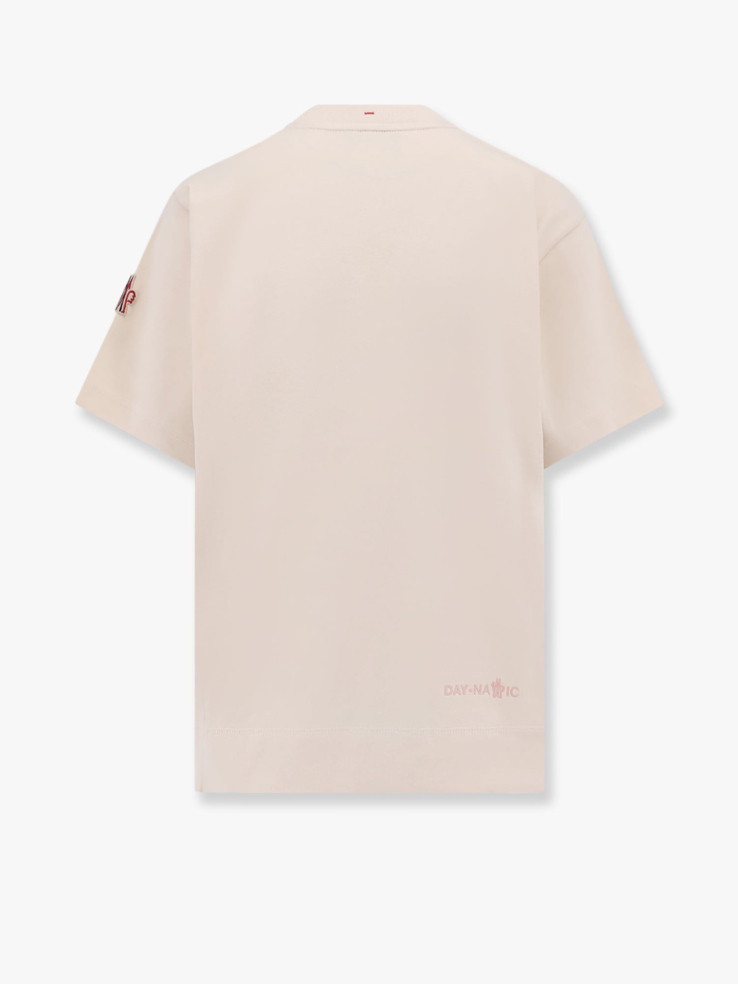 Moncler Grenoble Women Cotton T-Shirt With Frontal Logo