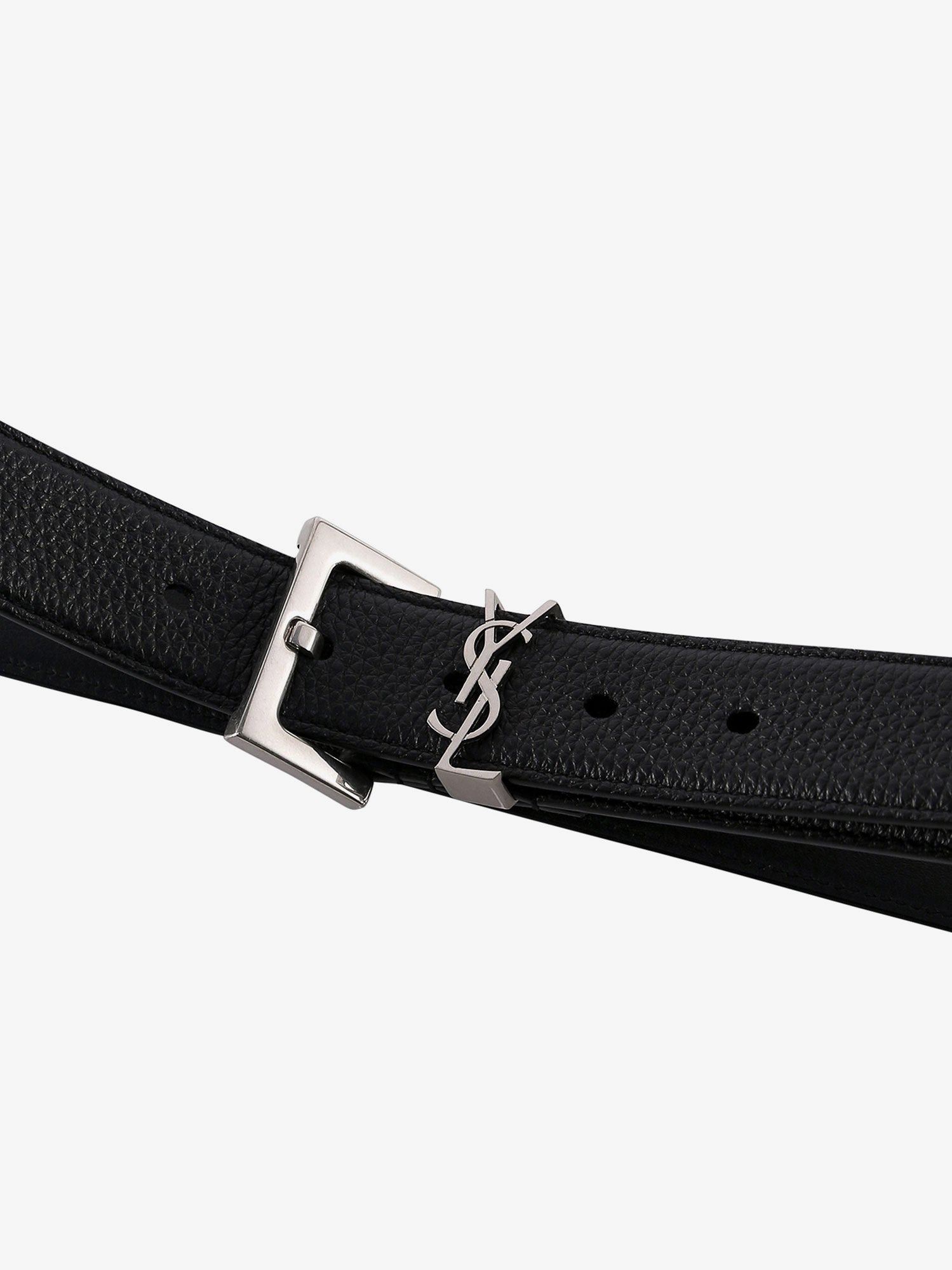 Saint Laurent Men Leather Belt