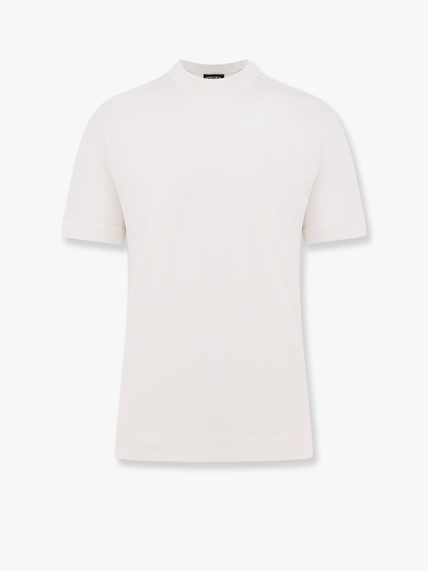 Zegna Men Leggerissimo Cotton And Silk T-Shirt