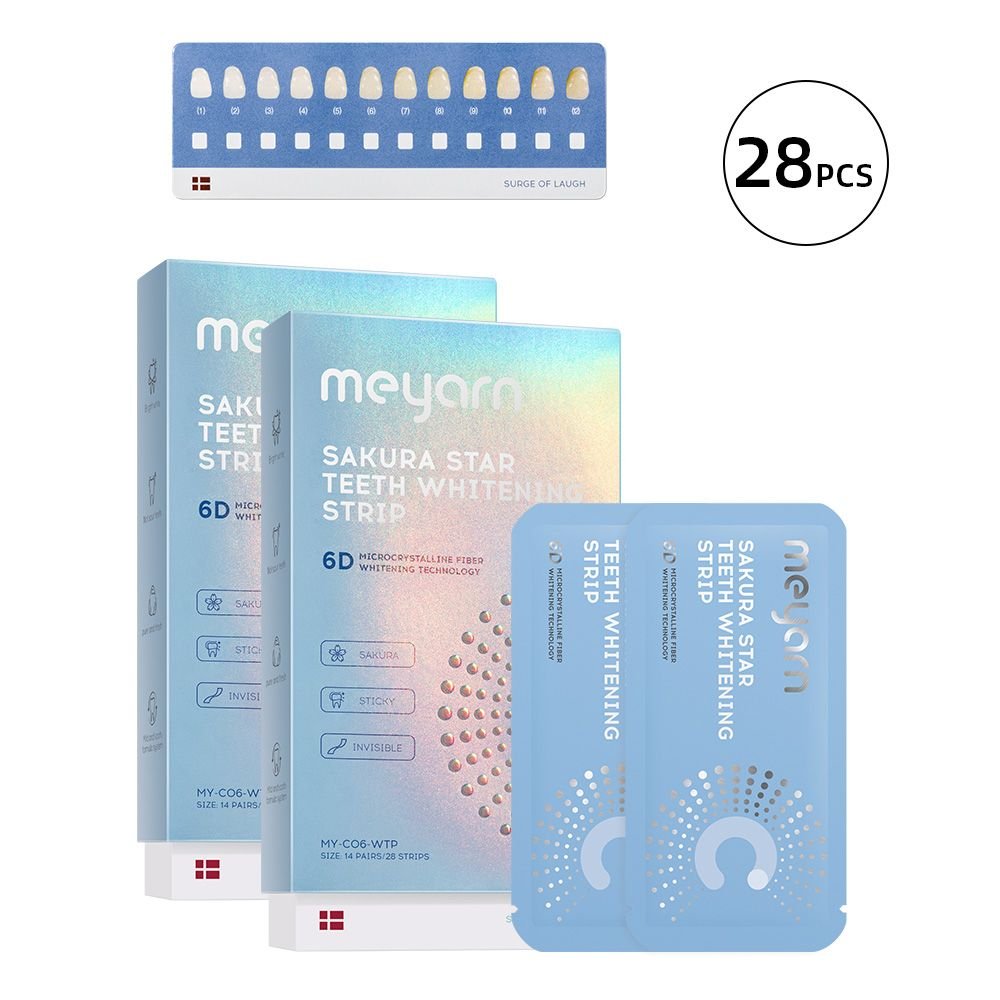 28 Pcs Sakura Teeth Whitening Strip
