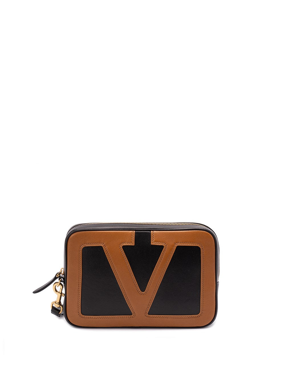Valentino Garavani Men `Viva Superstar` Leather Pouch