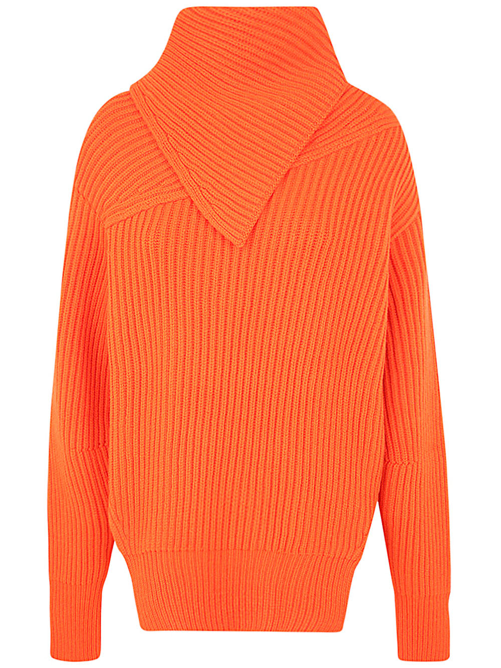 Jil Sander Women Long Sleeves Foulard Neck Cardigan