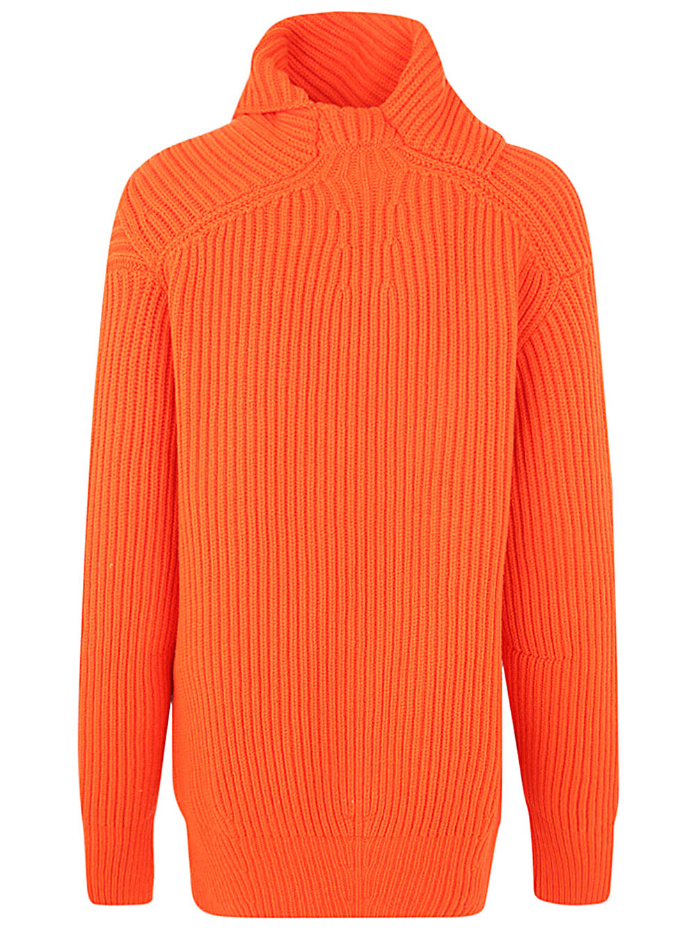 Jil Sander Women Long Sleeves Foulard Neck Cardigan