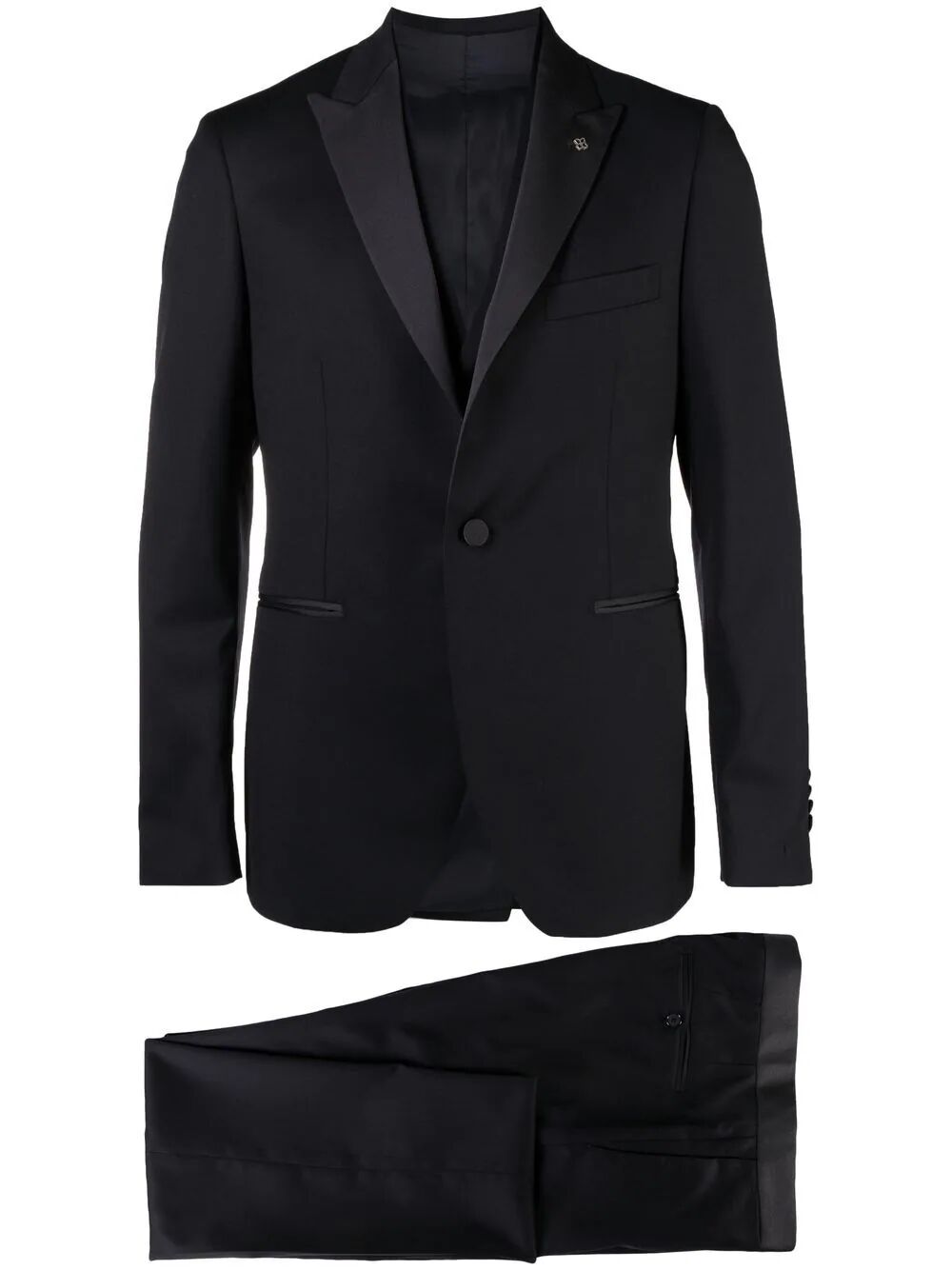 Tagliatore Men Single Breasted Suit With Gilet