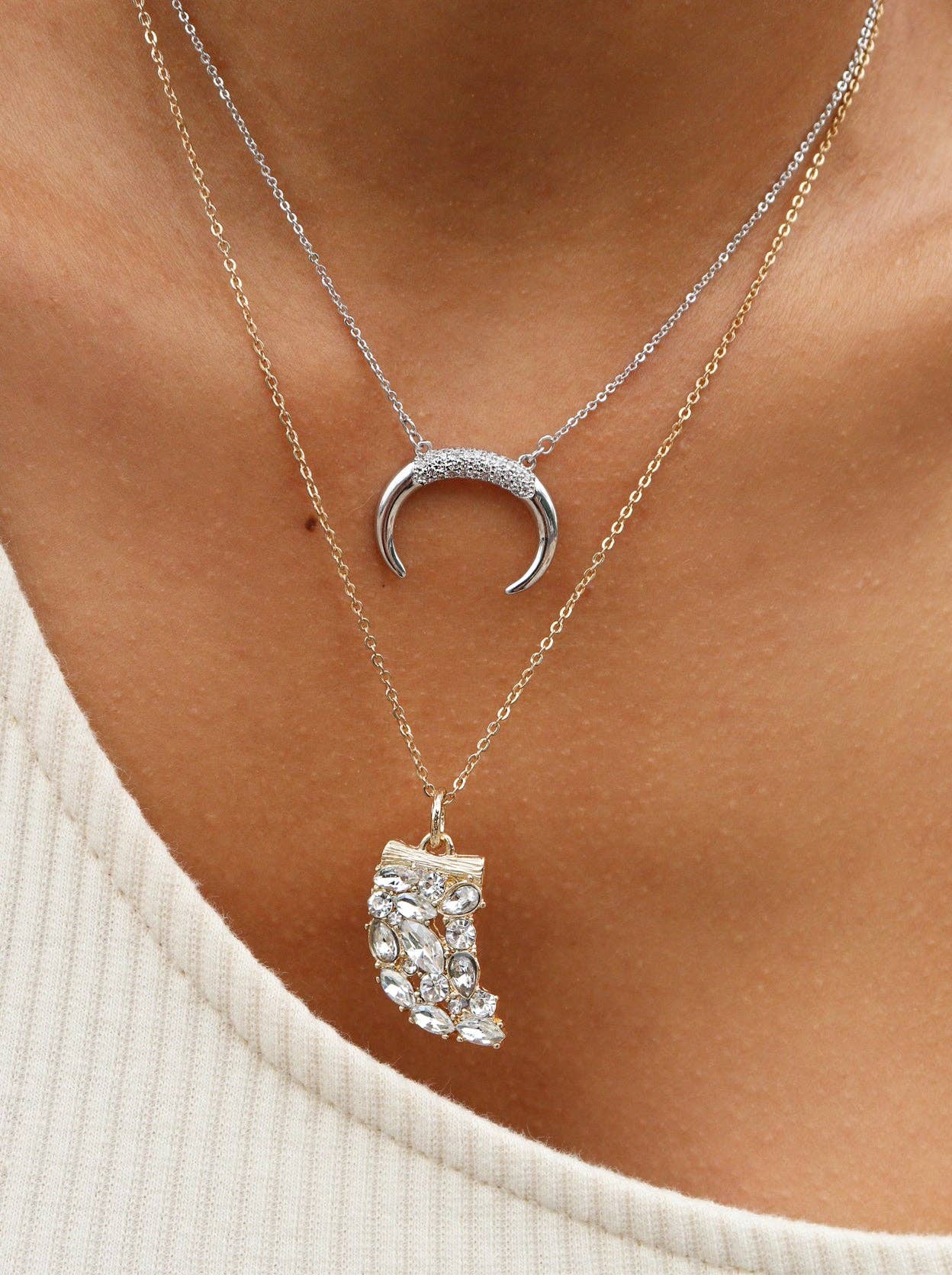 Suns Out Horns Out Necklace