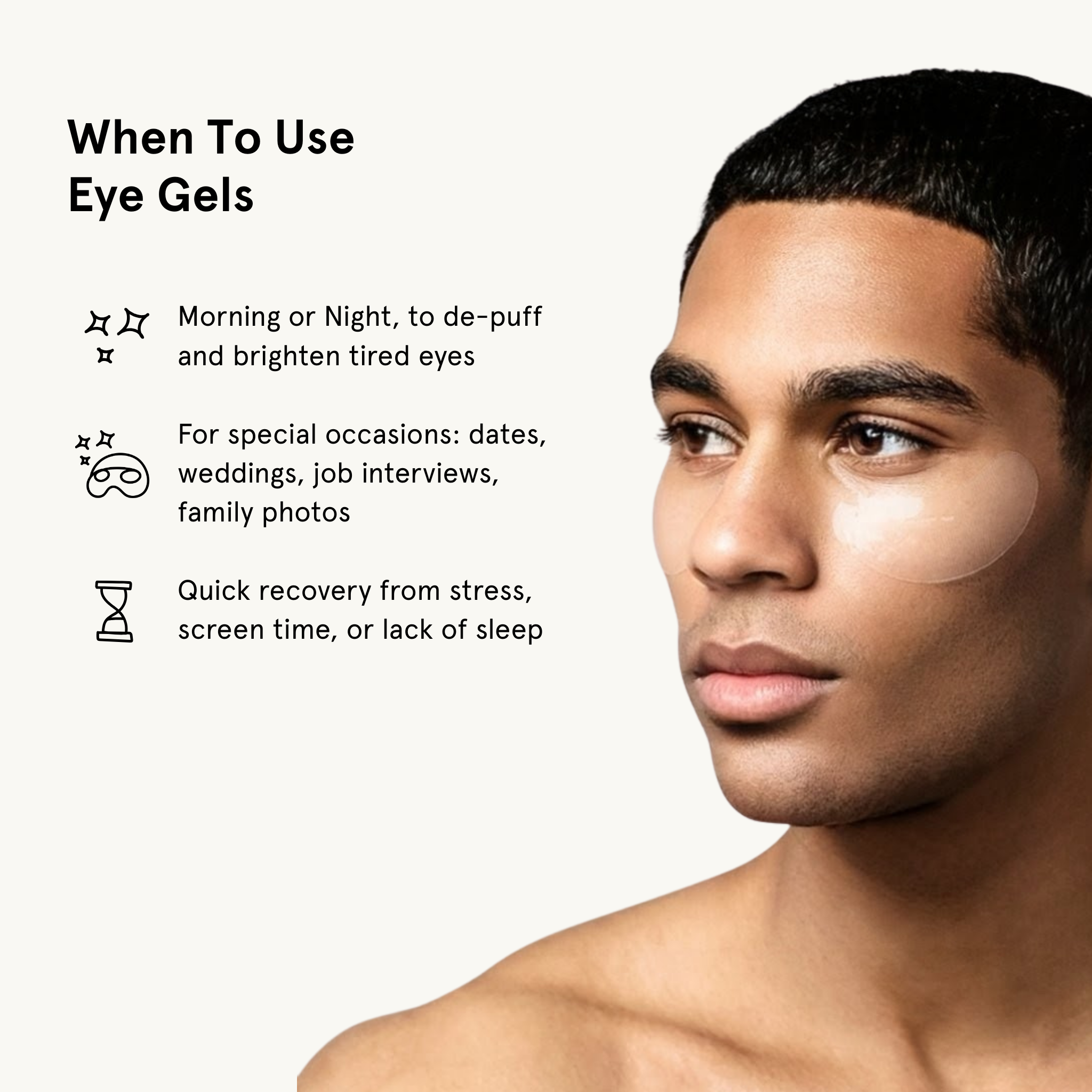 Bro Mask Eye Gels - Cooling Eye Gels (6 Pack)