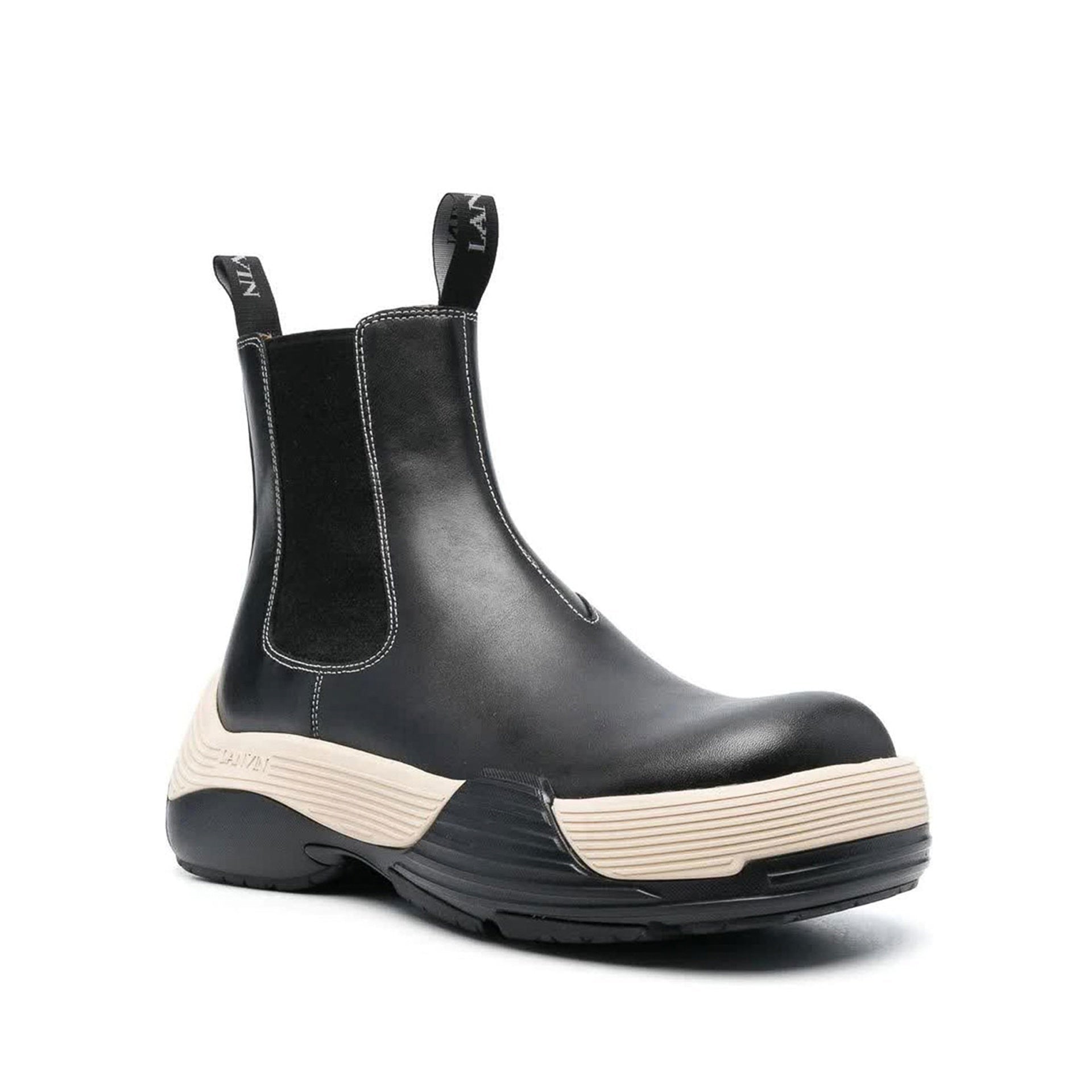 Lanvin Leather Boots Men
