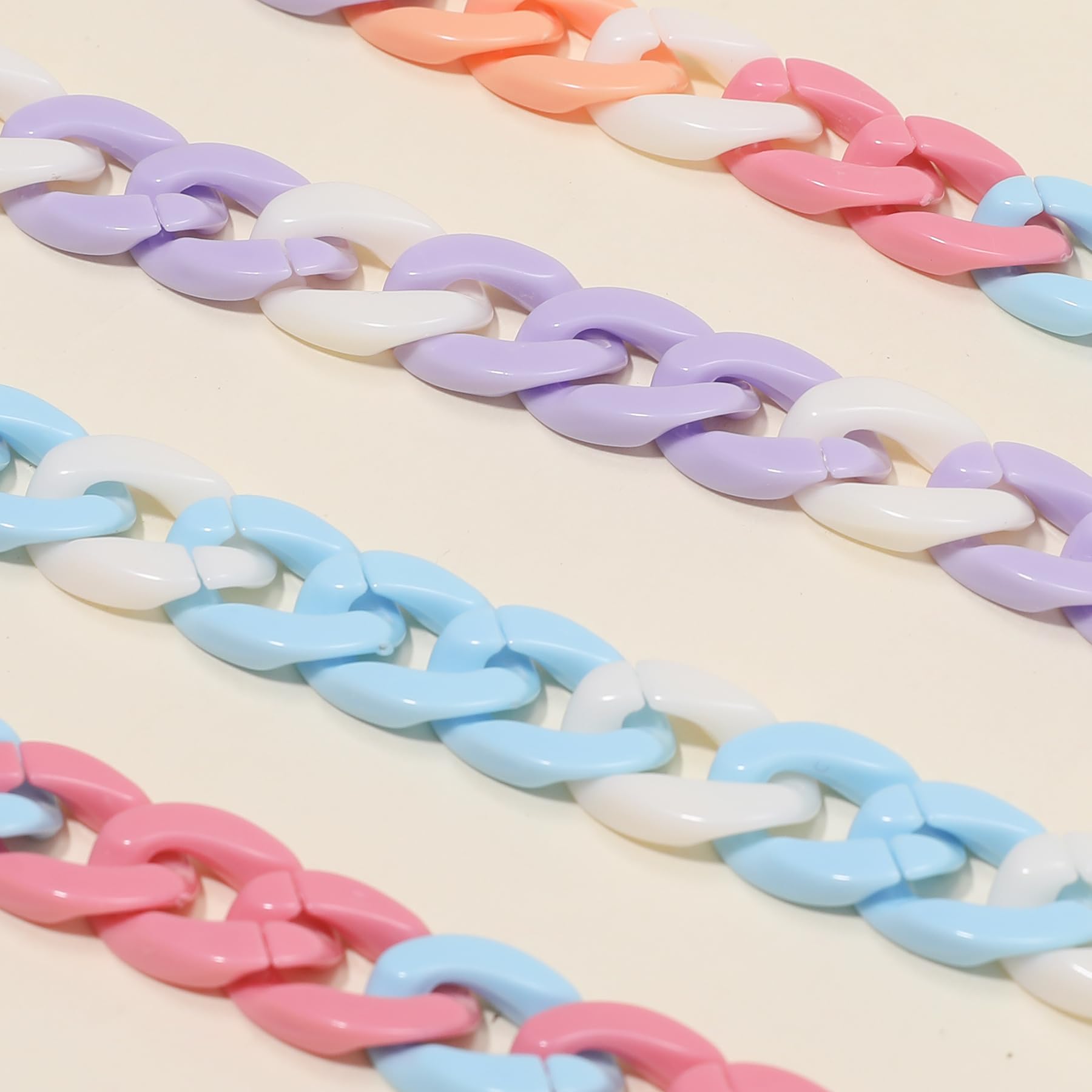 2Pcs Acrylic Shoe Chains for Women, 18Pcs Flower Pearl Shoe Charms Accessories for Clog Sandals, DIY Shoe Decoration Charms for Girls, Party Favor