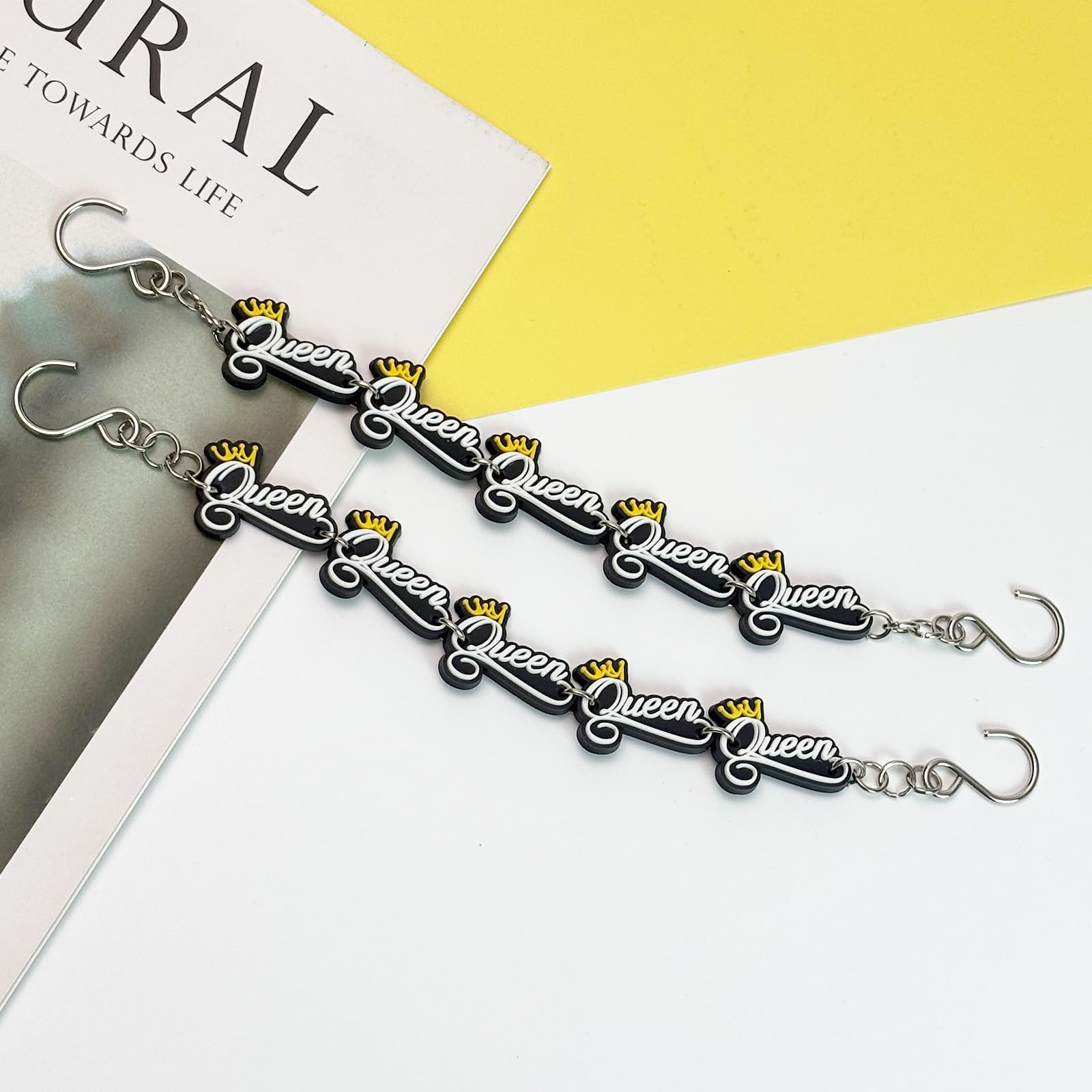 2Pcs Sunflower PVC Shoe Chains for Women, Shoe Charms for Clog Sandals, DIY Rubber Shoe Decoration Charms for Girls, Party Favor