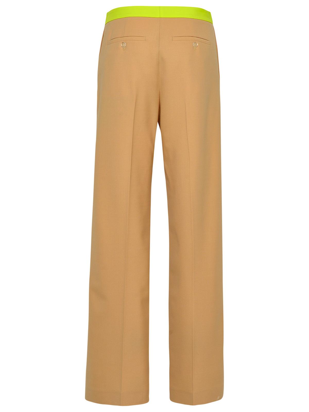 Off-White Beige Wool Blend Active Pants Women