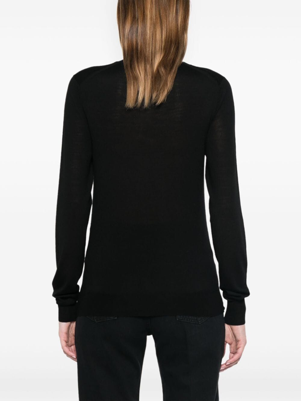 Saint Laurent Women Cassandre Wool Turtleneck Sweater