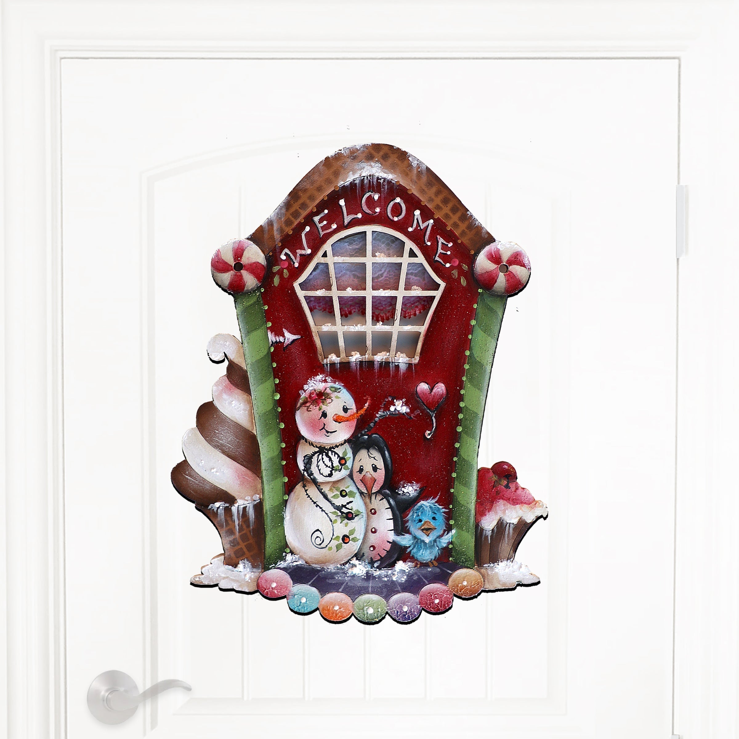 A Season of Sweet Christmas Holiday Door Decor by Jamie Mills-Price - Christmas Decor - 8611079H-MP