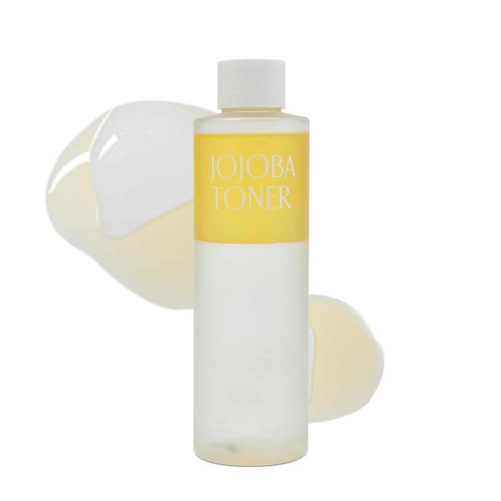 PINKWONDER USDA Organic Jojoba Oil | 100% Pure, Cold-Pressed & Vitamin E-Rich Oil for Skin | Non-Greasy, Fast-Absorbing for Face, 1.69oz (50ml)