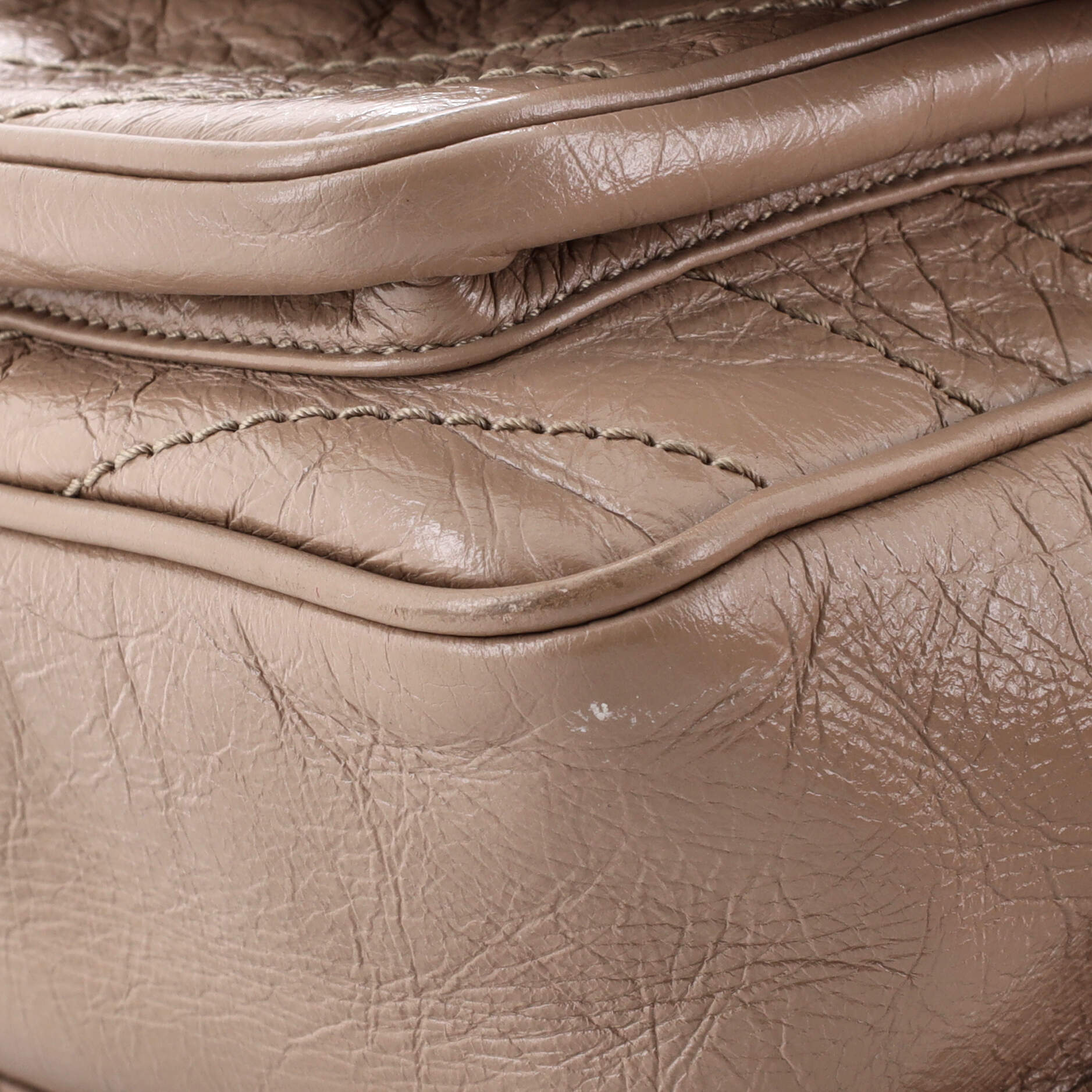 Saint Laurent Niki Chain Flap Bag Matelasse Chevron Leather Baby