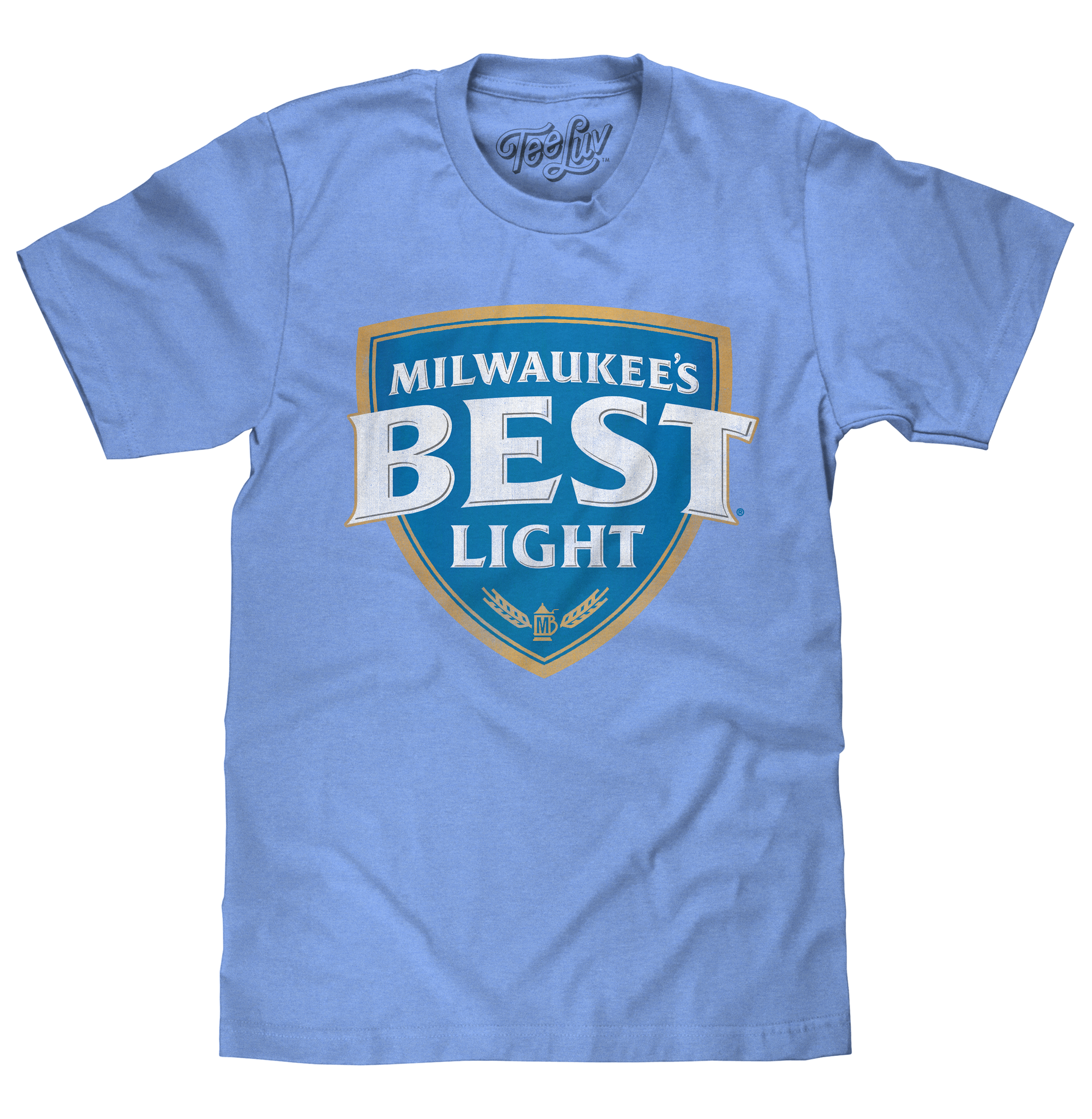 Milwaukee's Best Light Logo T-Shirt - Blue