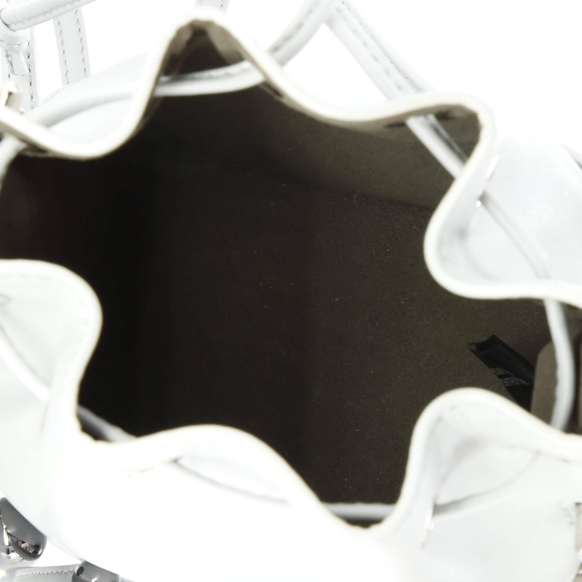 Fendi Mon Tresor Bucket Bag Embellished Leather Mini