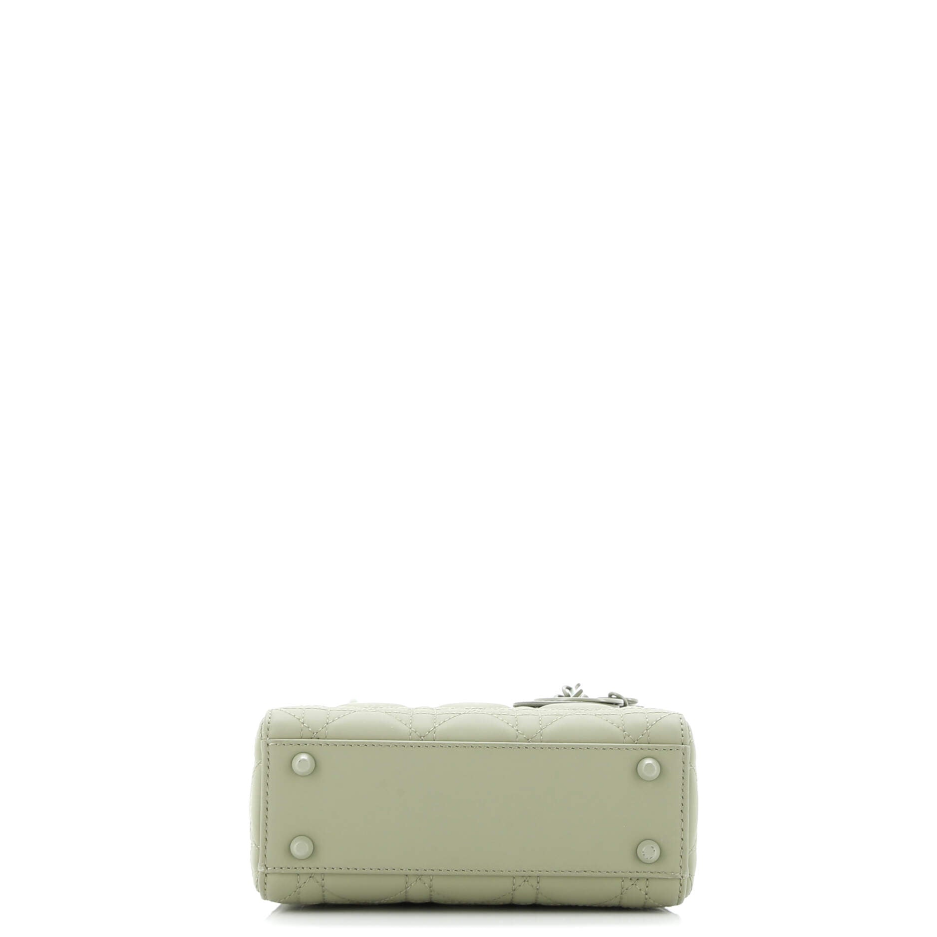 Christian Dior Ultra Matte Lady Dior Chain Bag Cannage Quilt Calfskin Mini