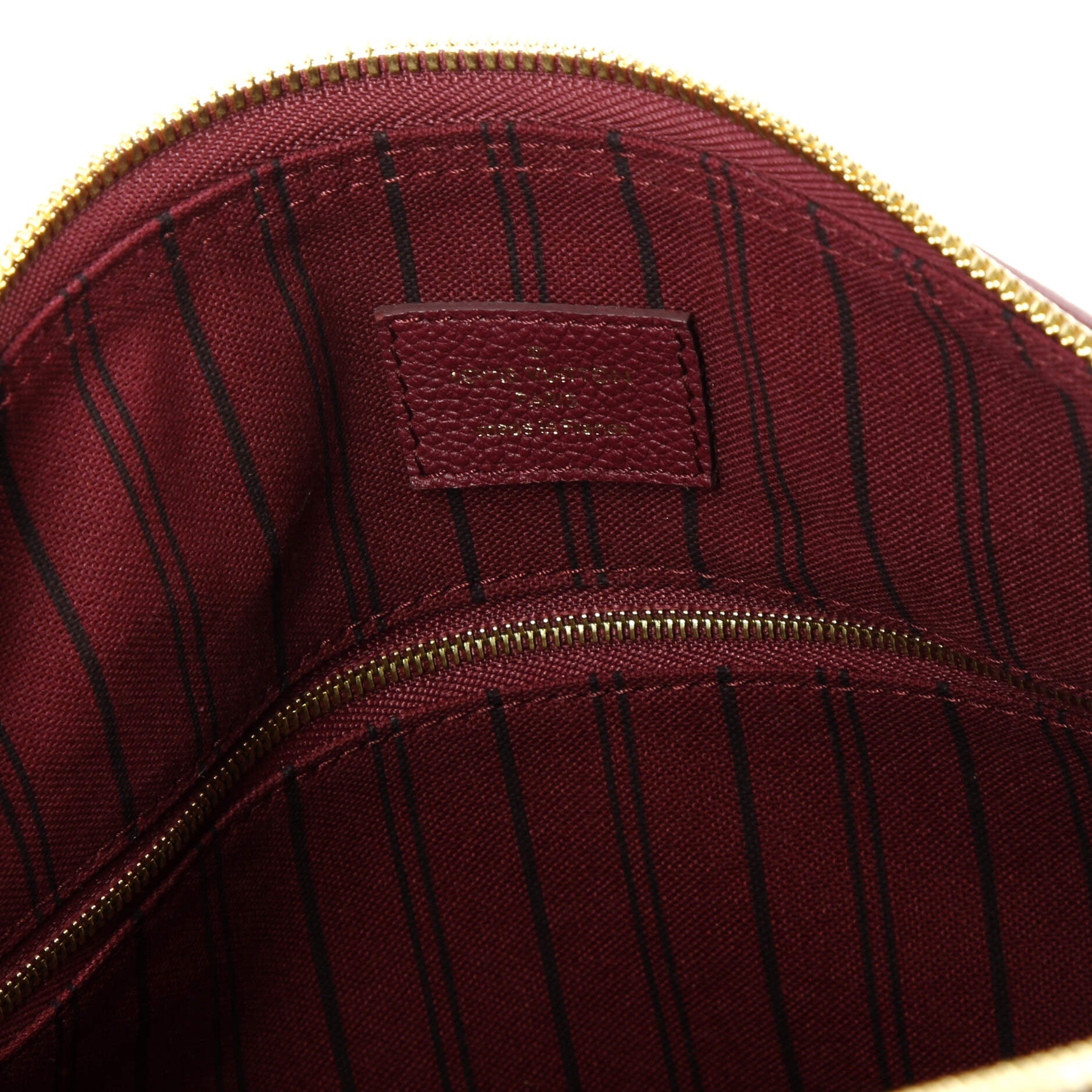 Louis Vuitton Speedy Bandouliere Bag Monogram Empreinte Leather 30