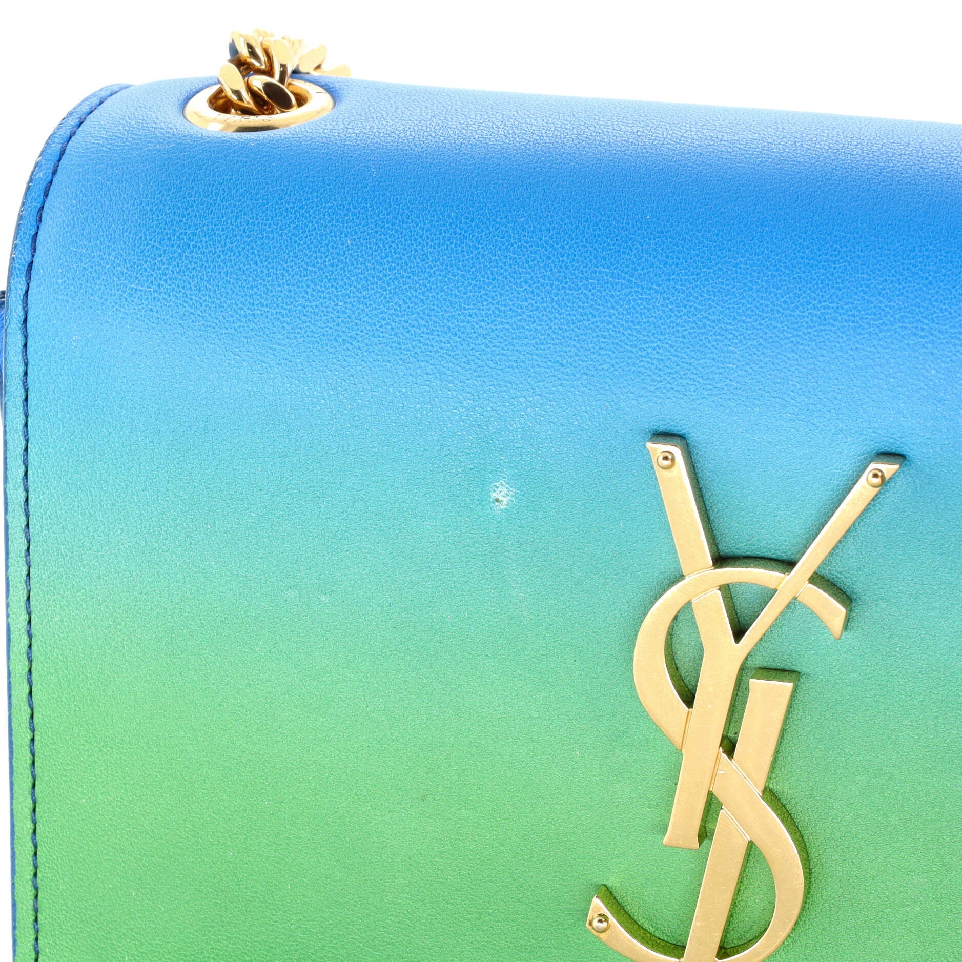 Saint Laurent Classic Monogram Crossbody Bag Calfskin Small