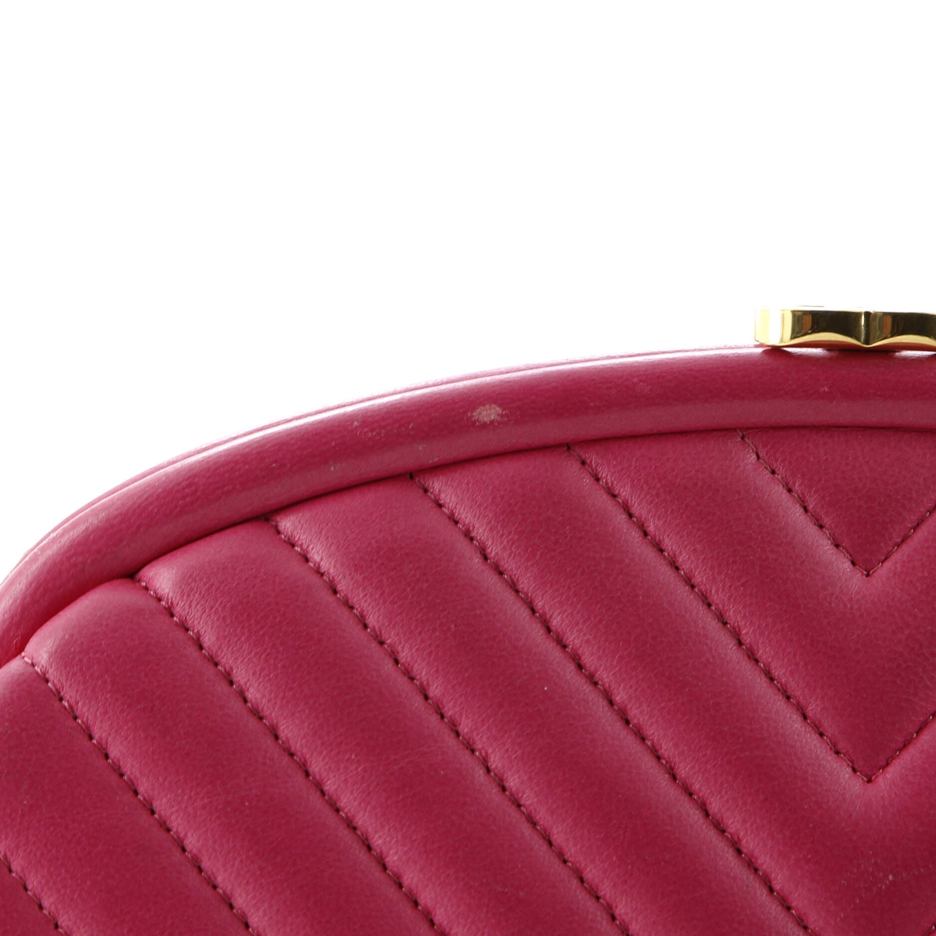 Chanel Timeless Clutch Chevron Lambskin