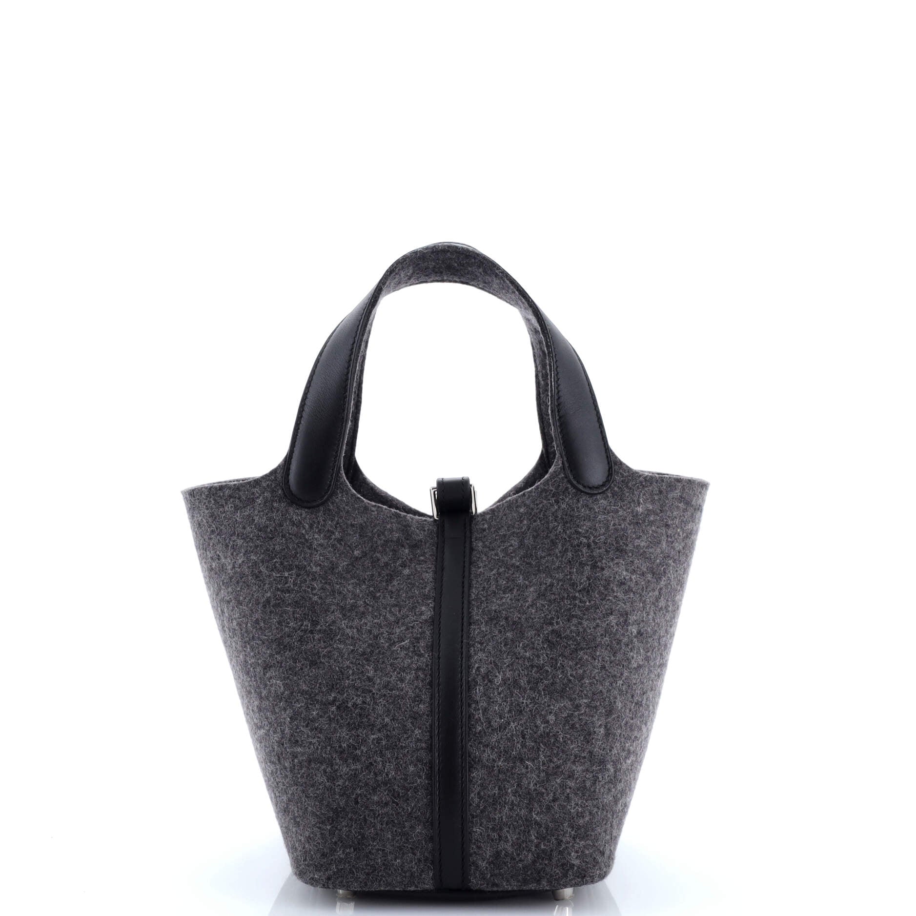 Hermes Picotin Lock Bag Felt with Leather PM