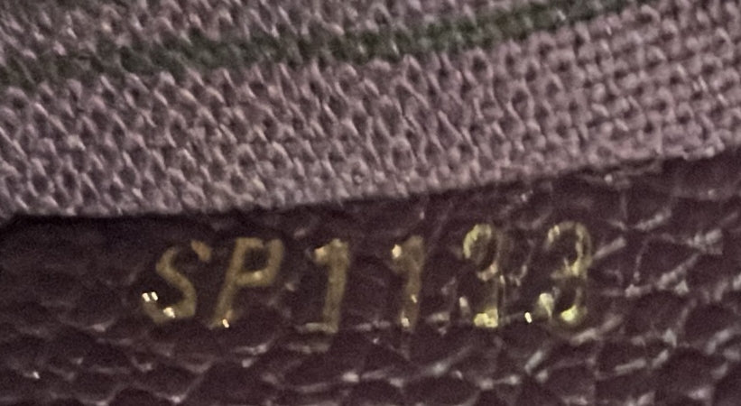 Louis Vuitton Speedy Bandouliere Bag Monogram Empreinte Leather 30